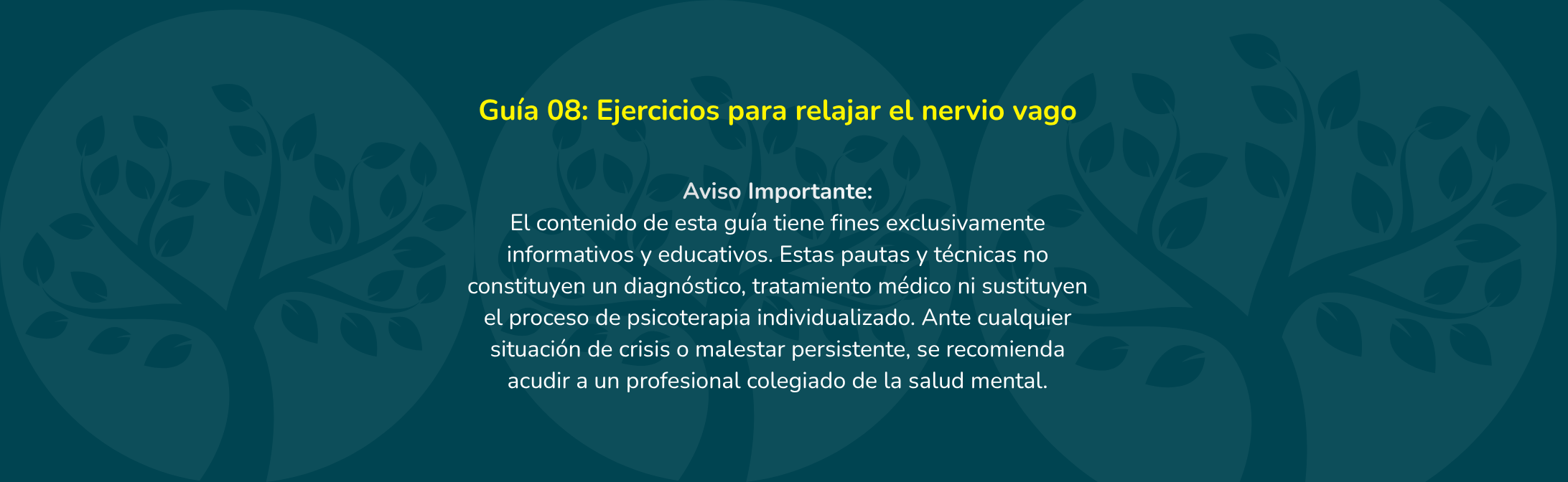 EJERCICIOS PARA RELAJAR EL NERVIO VAGO - Blog