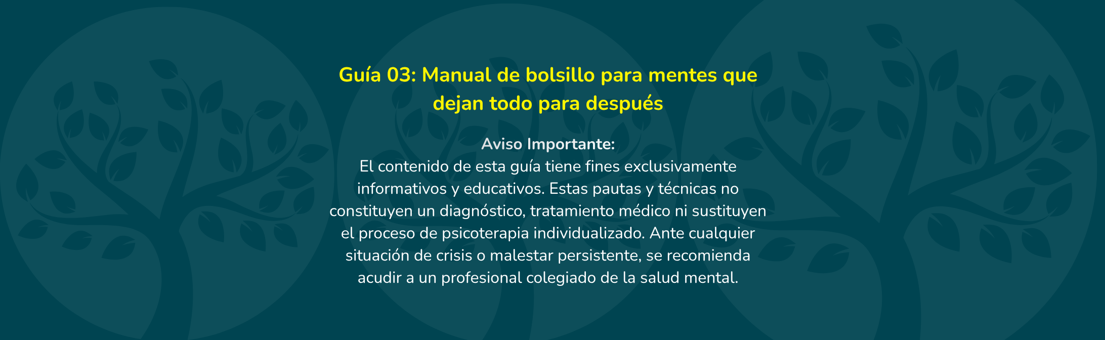 MANUAL DE BOLSILLO PARA MENTES QUE LO DEJAN TODO PARA DESPUÉS - Blog